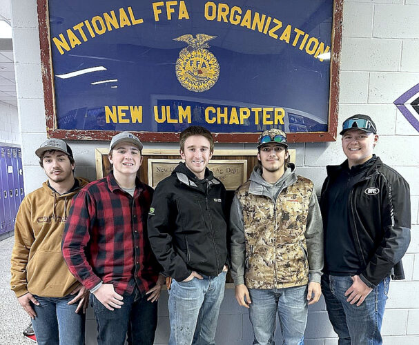 New Ulm FFA Ag Mechanics Team 1st in Region contest News, Sports